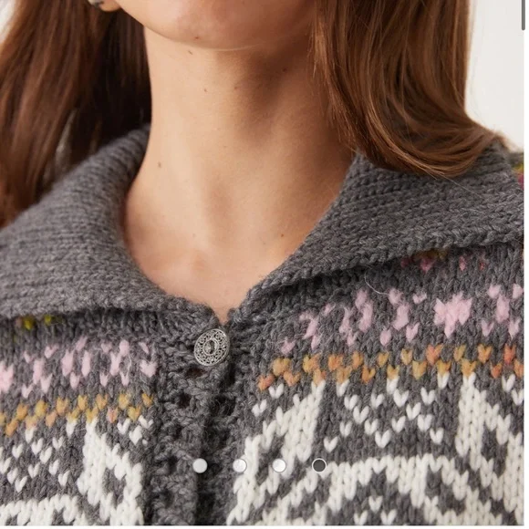 Free People Multicolor Knit Cardigan - Picture 3 of 6